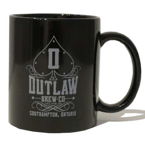 Black Classic Outlaw Spade Southampton Mug