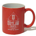 Red Classic Outlaw Spade Southampton Mug